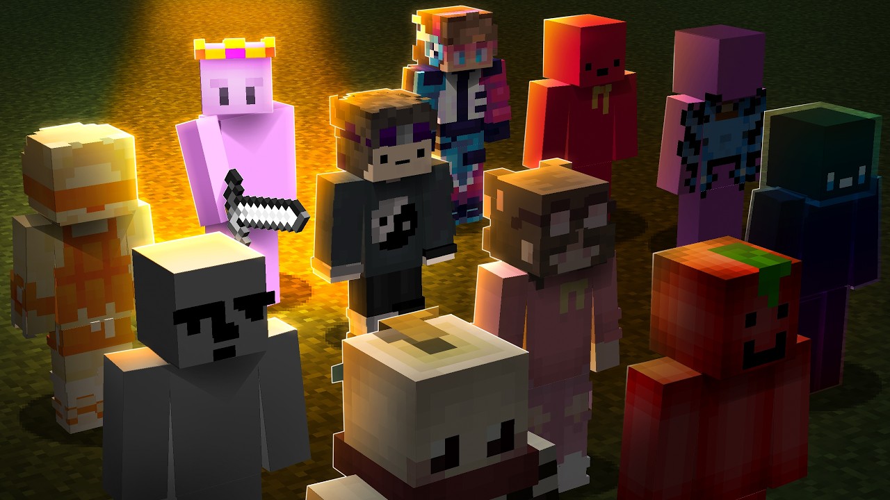 Thumbnail of Baablu's video "10 YouTubers VS 1 Secret Liar", played on Sabocraft